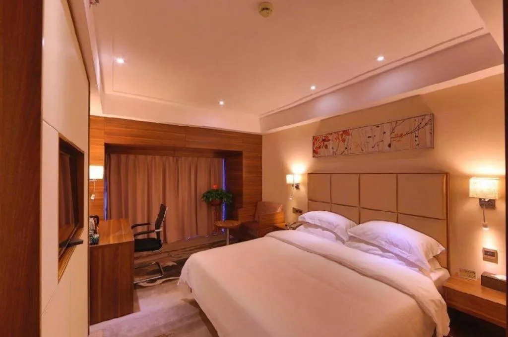 Bed in City Comfort Inn Changsha Yuelu Mountain Meixi Lake Park