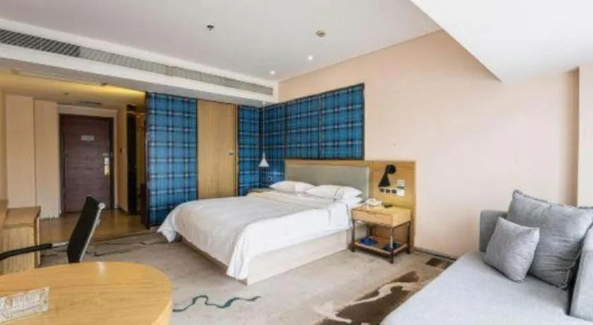 Bed in City Comfort Inn Changsha Yuelu Mountain Meixi Lake Park