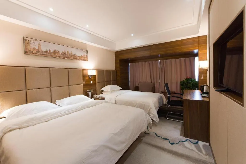 Bed in City Comfort Inn Changsha Yuelu Mountain Meixi Lake Park