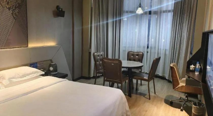 Bed in IU Hotel Xinyu Fenyi Mall