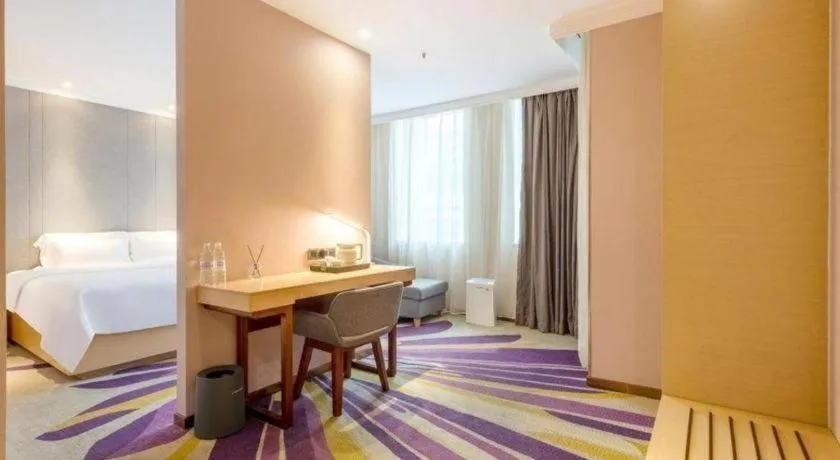 Bed in Lavande Hotel Guangzhou Zengchen Xintang Light Railway Station