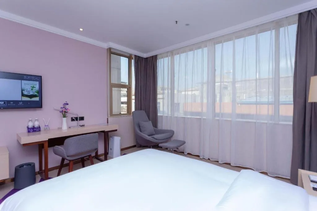 Bed in Lavande Hotel Guangzhou Zengchen Xintang Light Railway Station