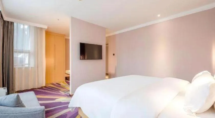 Bed in Lavande Hotel Guangzhou Zengchen Xintang Light Railway Station