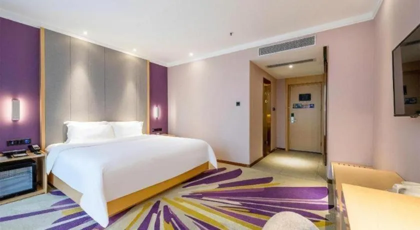 Bed in Lavande Hotel Guangzhou Zengchen Xintang Light Railway Station