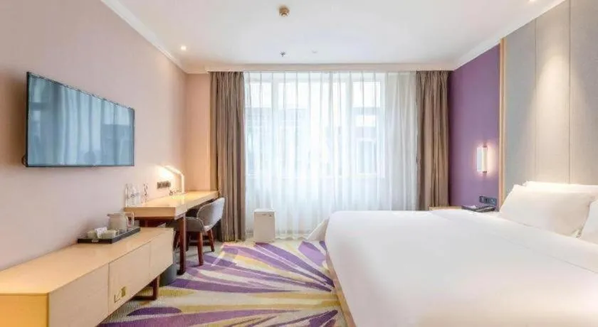 Bed in Lavande Hotel Guangzhou Zengchen Xintang Light Railway Station