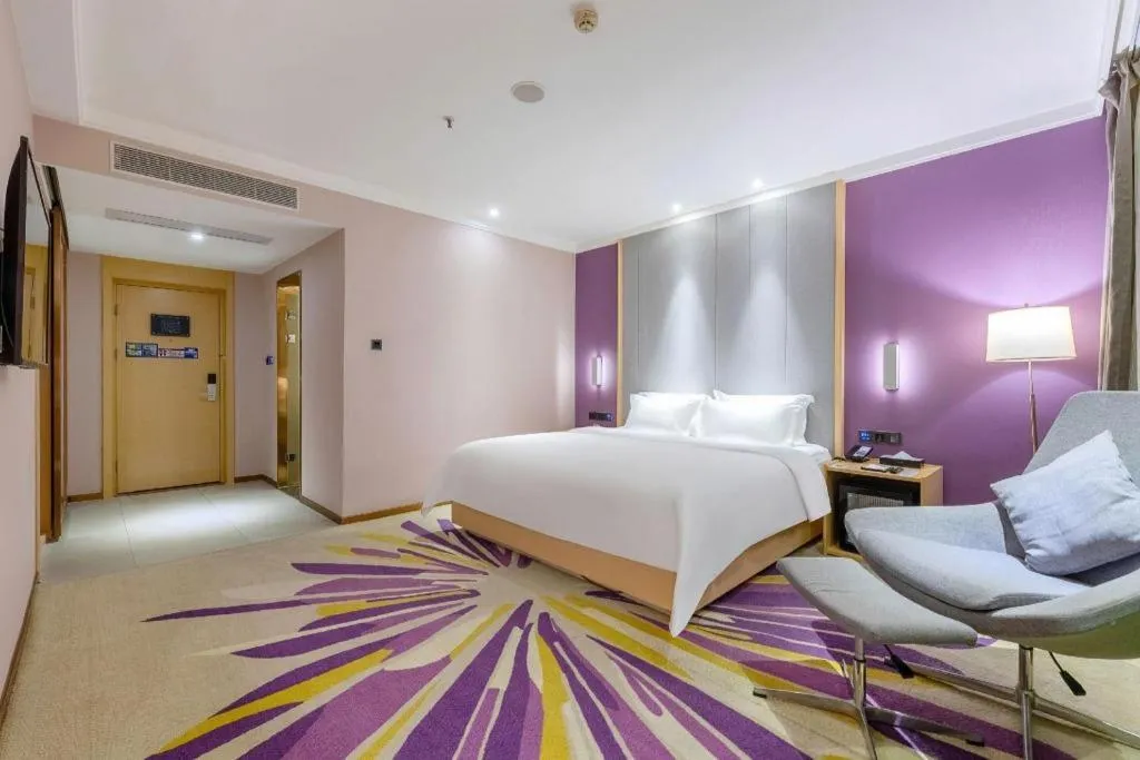 Bed in Lavande Hotel Guangzhou Zengchen Xintang Light Railway Station
