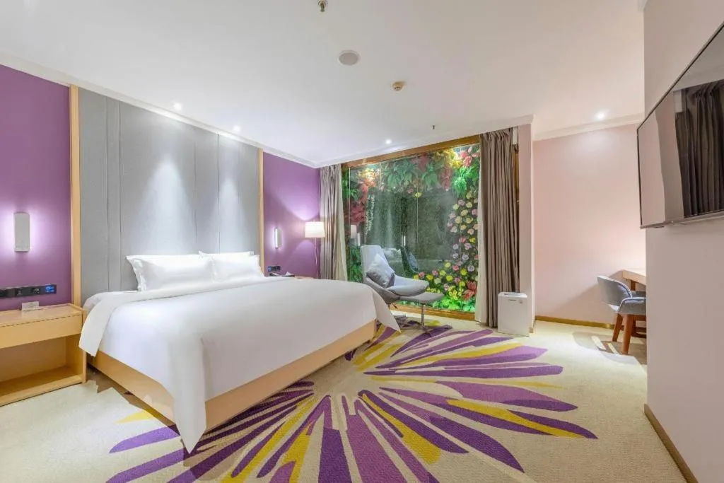 Bed in Lavande Hotel Guangzhou Zengchen Xintang Light Railway Station