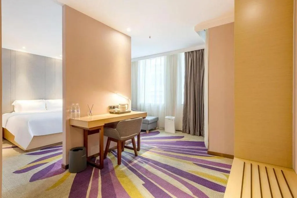 Bed in Lavande Hotel Guangzhou Zengchen Xintang Light Railway Station