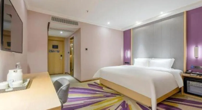 Bed in Lavande Hotel Guangzhou Zengchen Xintang Light Railway Station