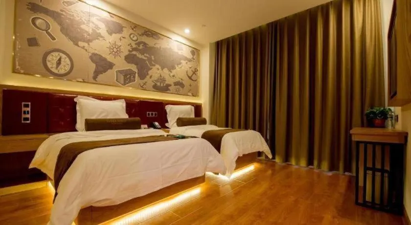 Bed in James Joyce Coffetel Harbin Central Street