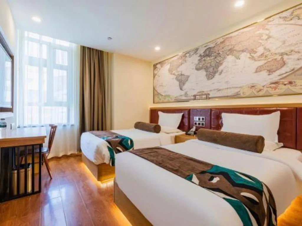 Bed in James Joyce Coffetel Harbin Central Street