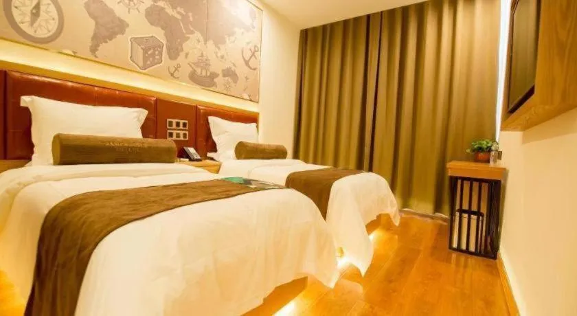 Bed in James Joyce Coffetel Harbin Central Street