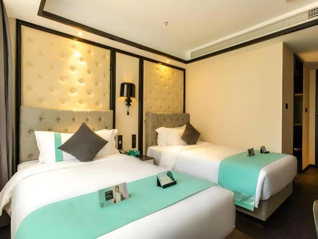 Bed in Xana Hotelle Shenyang Zhongshan Plaza the Affiliated First Hospital of China Medical University