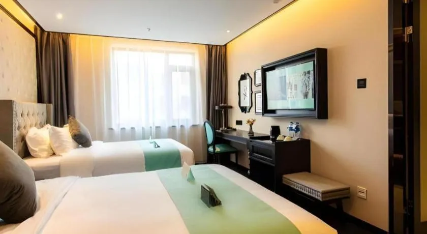 Bed in Xana Hotelle Shenyang Zhongshan Plaza the Affiliated First Hospital of China Medical University