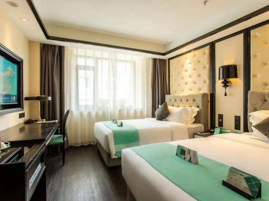 Bed in Xana Hotelle Shenyang Zhongshan Plaza the Affiliated First Hospital of China Medical University