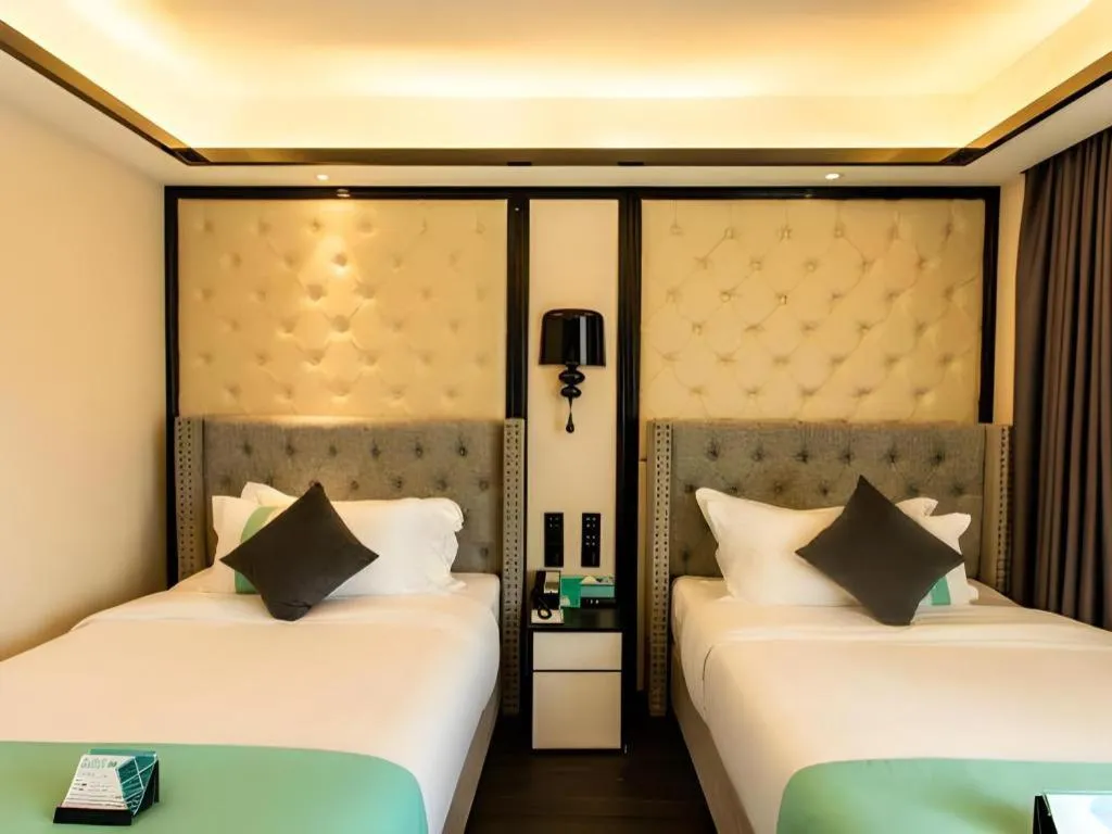 Bed in Xana Hotelle Shenyang Zhongshan Plaza the Affiliated First Hospital of China Medical University