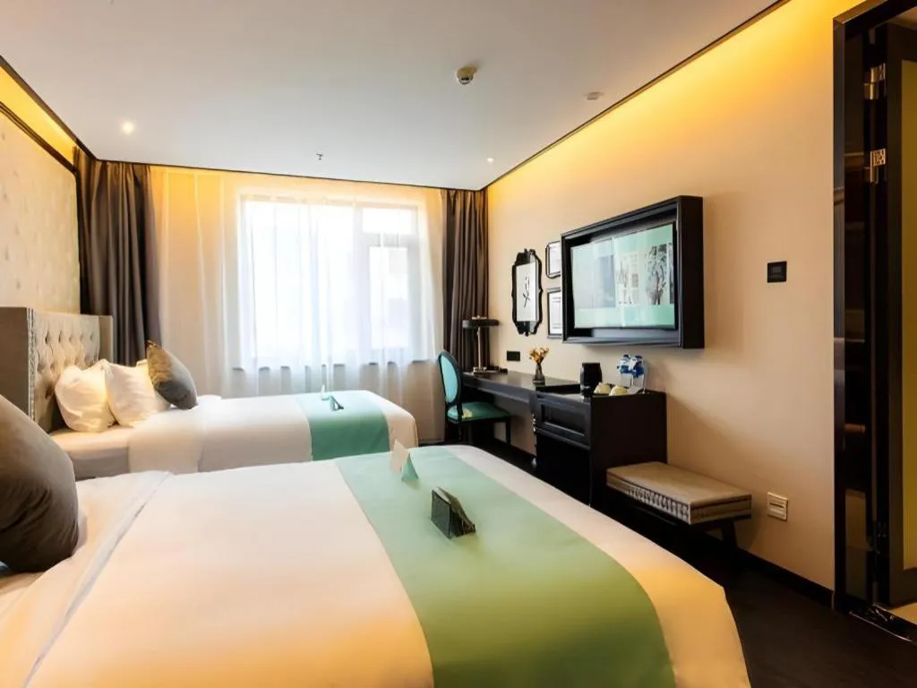 Bed in Xana Hotelle Shenyang Zhongshan Plaza the Affiliated First Hospital of China Medical University