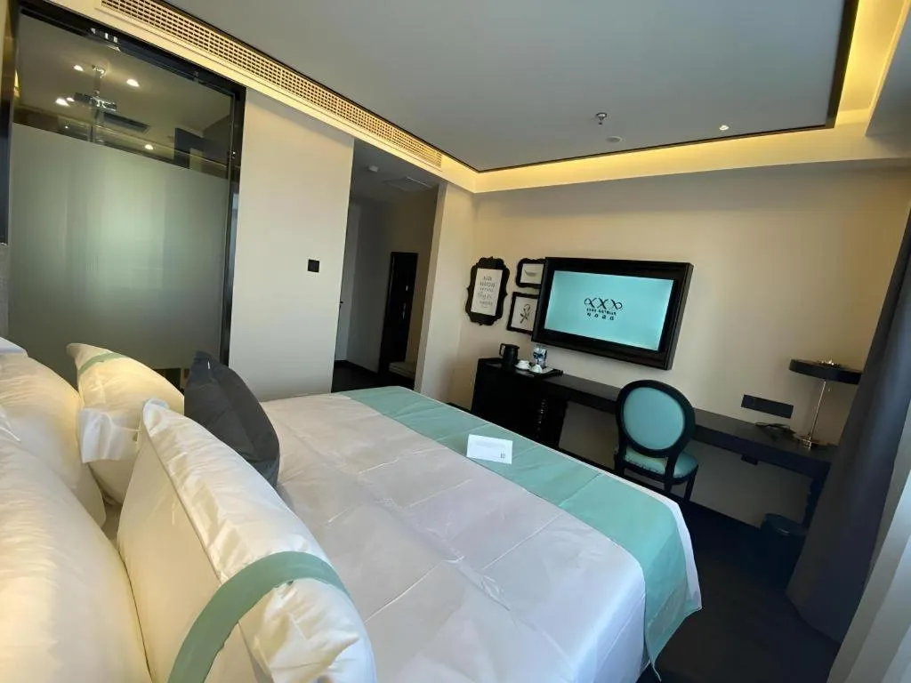 Bed in Xana Hotelle Shenyang Zhongshan Plaza the Affiliated First Hospital of China Medical University