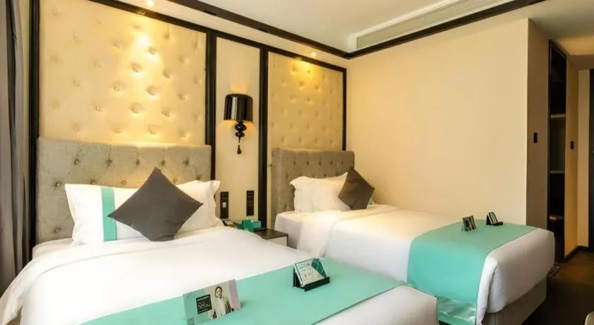 Bed in Xana Hotelle Shenyang Zhongshan Plaza the Affiliated First Hospital of China Medical University