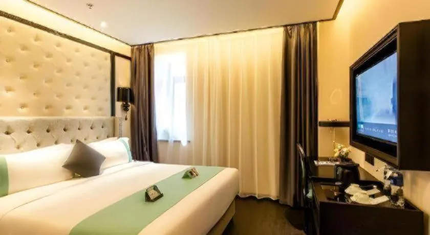 Bed in Xana Hotelle Shenyang Zhongshan Plaza the Affiliated First Hospital of China Medical University