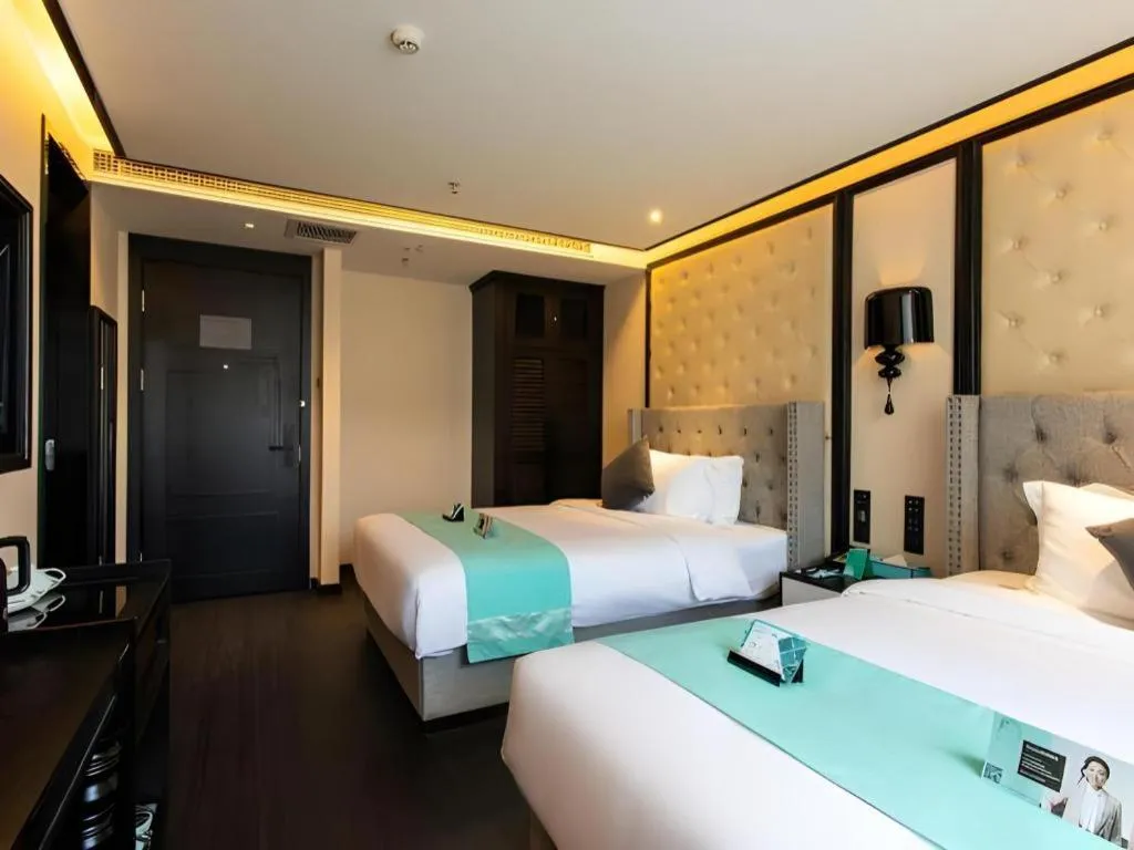 Bed in Xana Hotelle Shenyang Zhongshan Plaza the Affiliated First Hospital of China Medical University