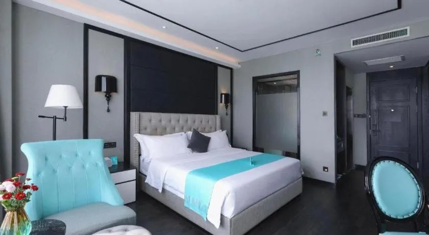 Bed in Xana Hotelle Yinchuan Swan Lake Wangfujing