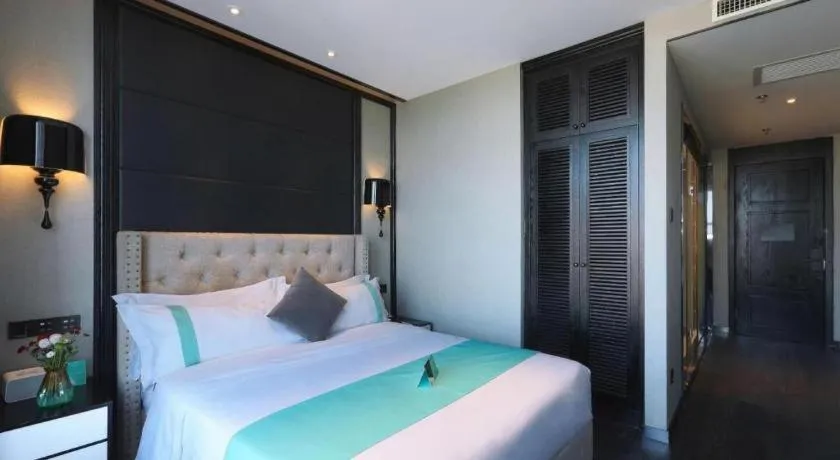 Bed in Xana Hotelle Yinchuan Swan Lake Wangfujing