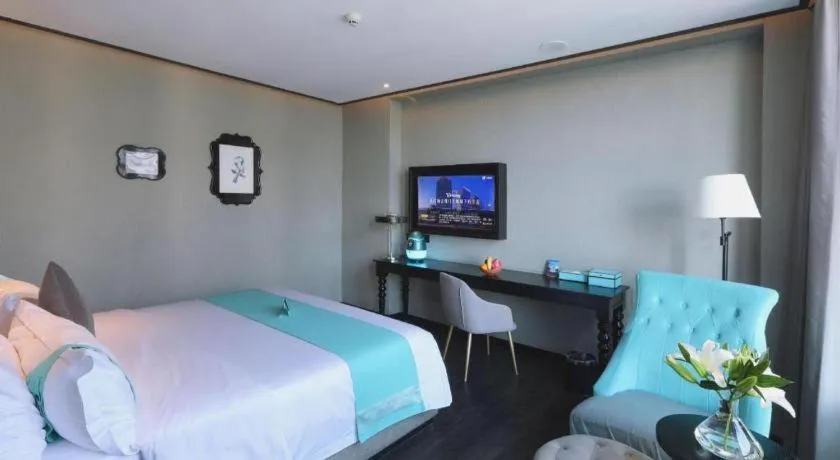 Bed in Xana Hotelle Yinchuan Swan Lake Wangfujing