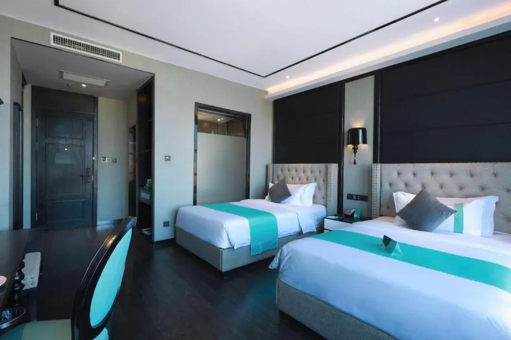 Bed in Xana Hotelle Yinchuan Swan Lake Wangfujing