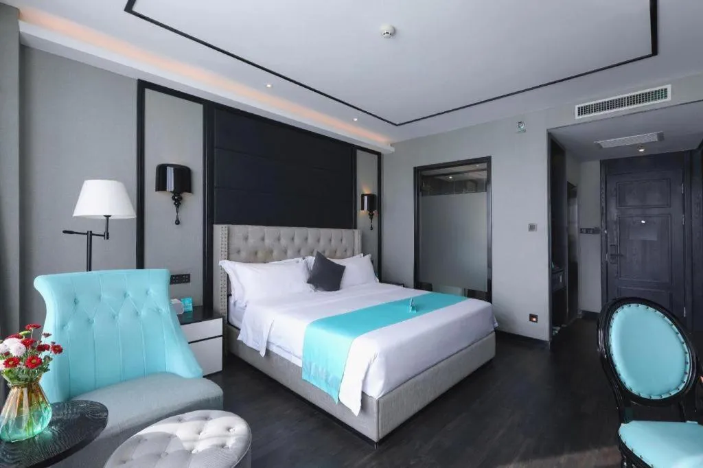 Bed in Xana Hotelle Yinchuan Swan Lake Wangfujing