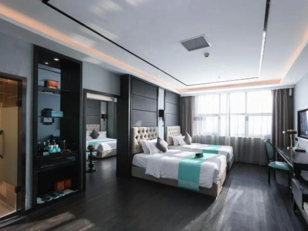 Bed in Xana Hotelle Yinchuan Swan Lake Wangfujing