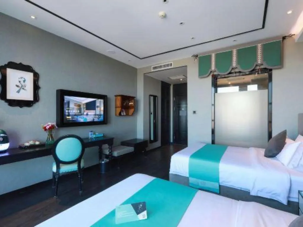 Bed in Xana Hotelle Yinchuan Swan Lake Wangfujing