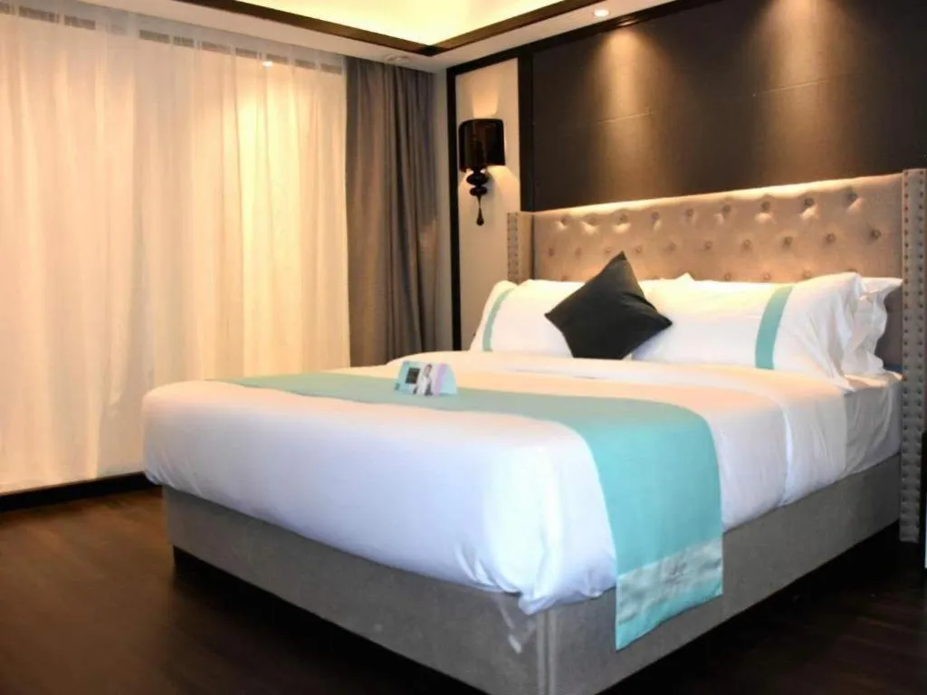 Bed in Xana Hotelle Zhuhai Gongbei Port