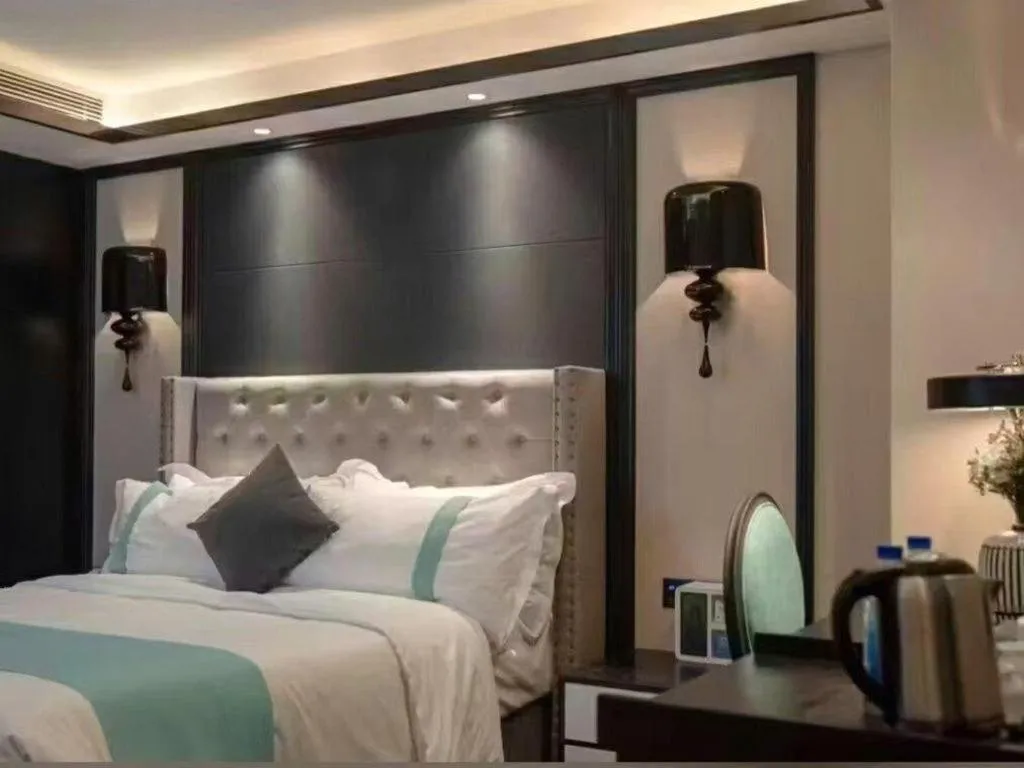 Bed in Xana Hotelle Zhuhai Gongbei Port