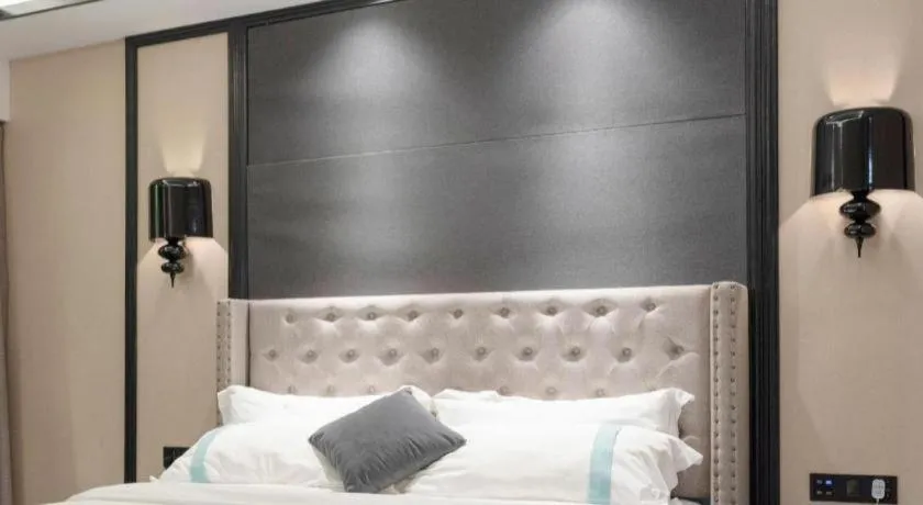 Bed in Xana Hotelle Zhuhai Gongbei Port