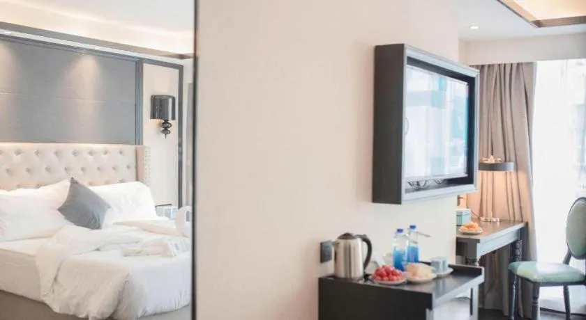 Bed in Xana Hotelle Zhuhai Gongbei Port