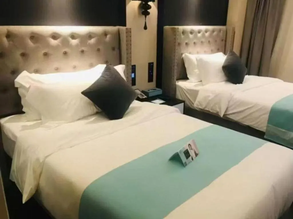 Bed in Xana Hotelle Zhuhai Gongbei Port