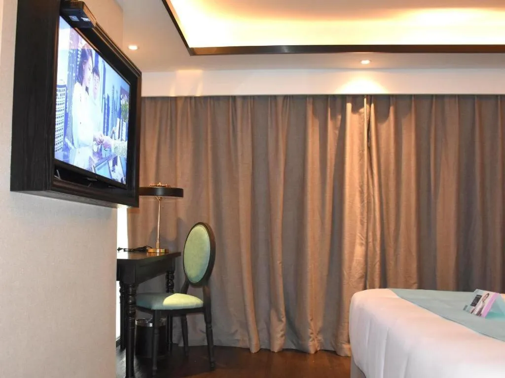 Bed in Xana Hotelle Zhuhai Gongbei Port