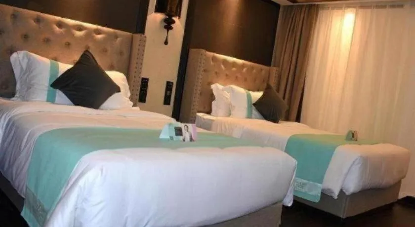 Bed in Xana Hotelle Zhuhai Gongbei Port