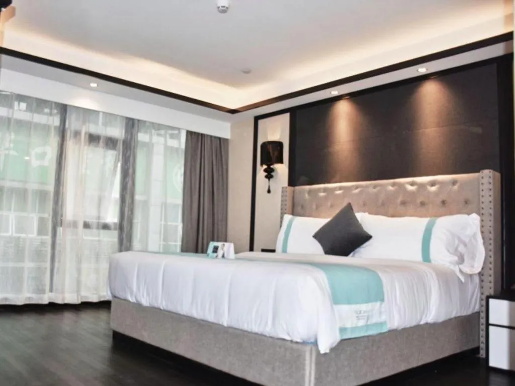 Bed in Xana Hotelle Zhuhai Gongbei Port