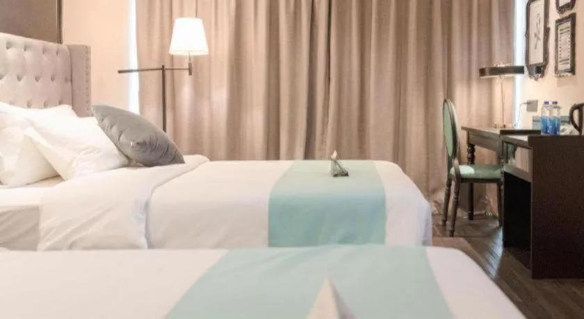 Bed in Xana Hotelle Zhuhai Gongbei Port