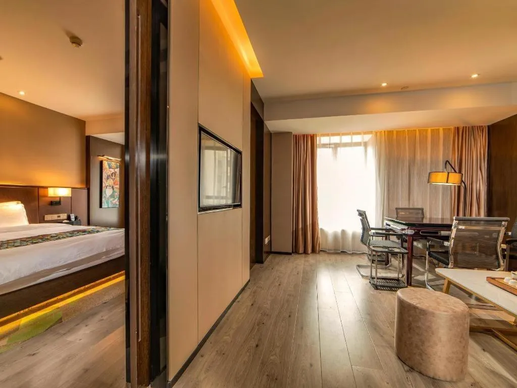 Bed in Zmax Hotel Guangzhou Railway Station