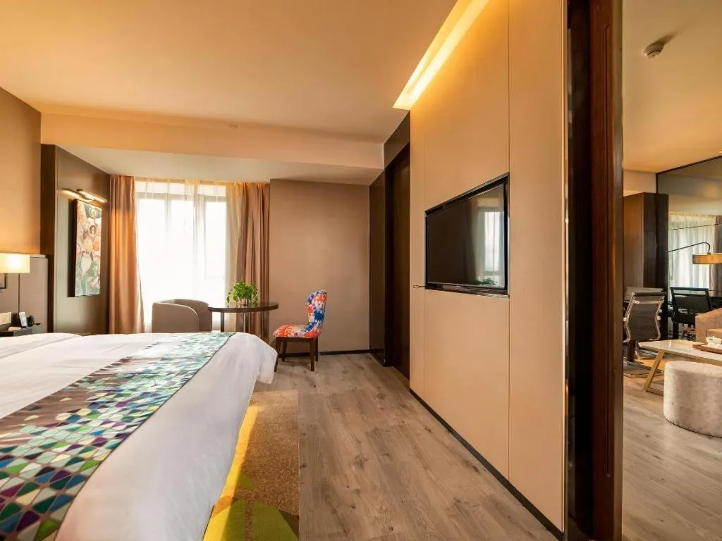 Bed in Zmax Hotel Guangzhou Railway Station