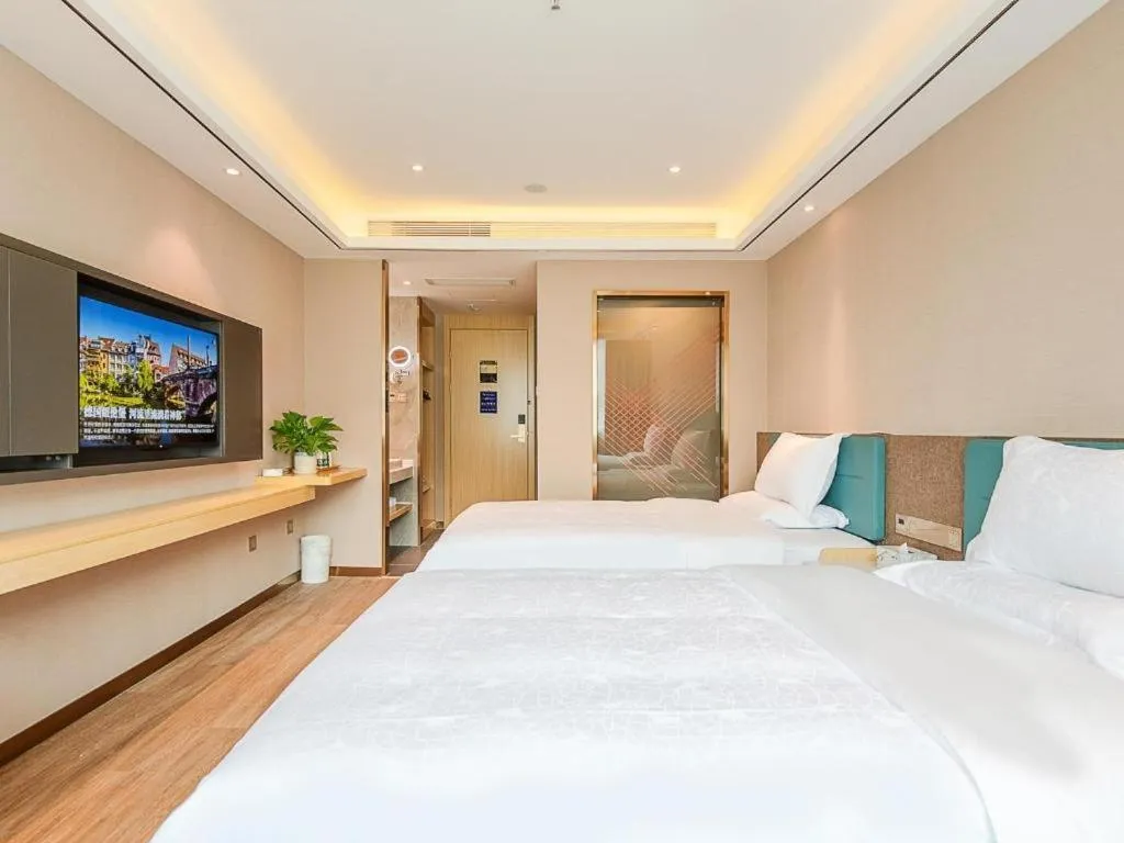 Bed in Zmax Hotel Guangzhou Railway Station