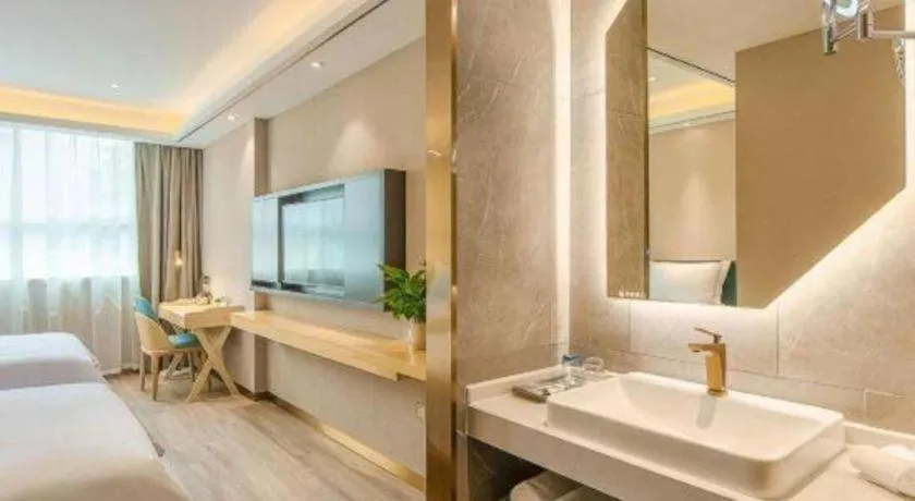 Bed in Zmax Hotel Guangzhou Railway Station