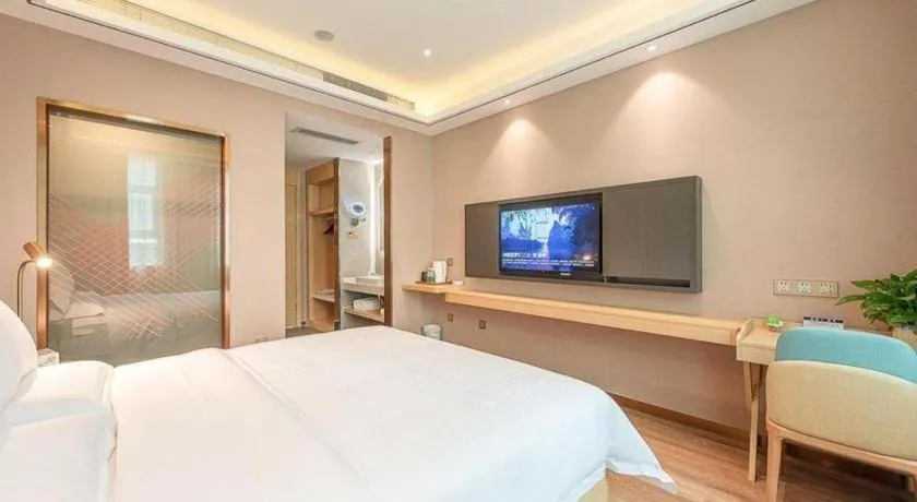 Bed in Zmax Hotel Guangzhou Railway Station