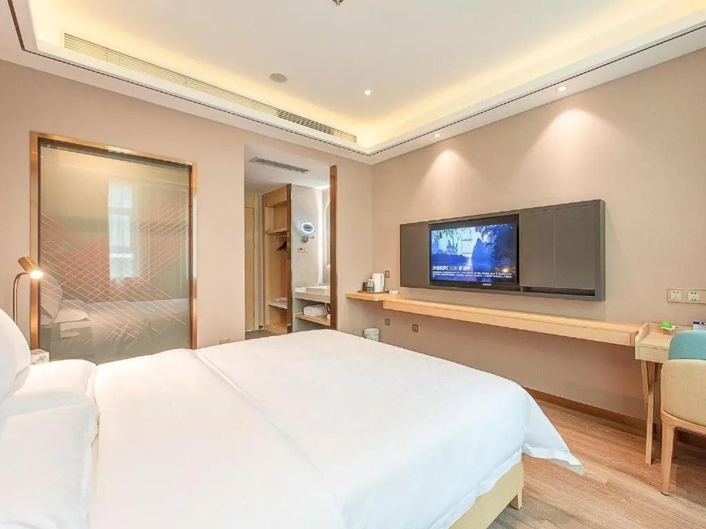 Bed in Zmax Hotel Guangzhou Railway Station