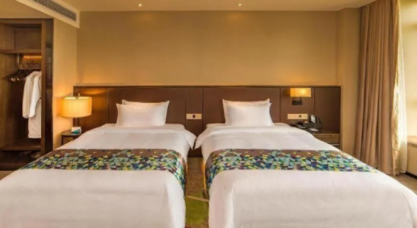 Bed in Zmax Hotel Guangzhou Railway Station