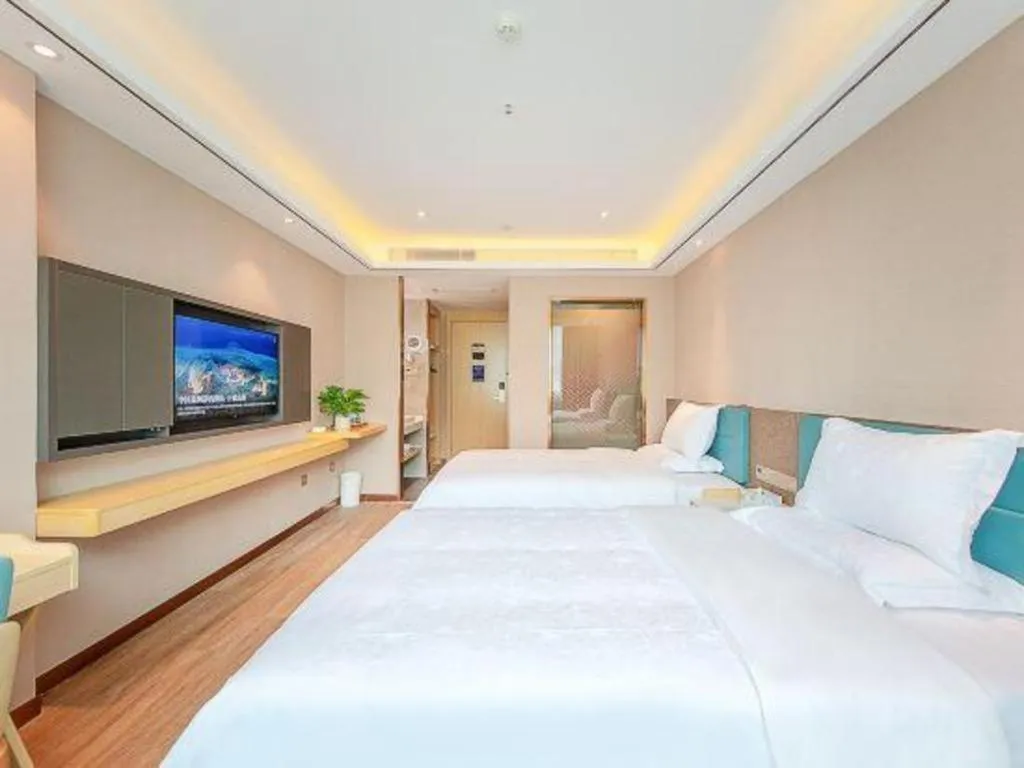 Bed in Zmax Hotel Guangzhou Railway Station