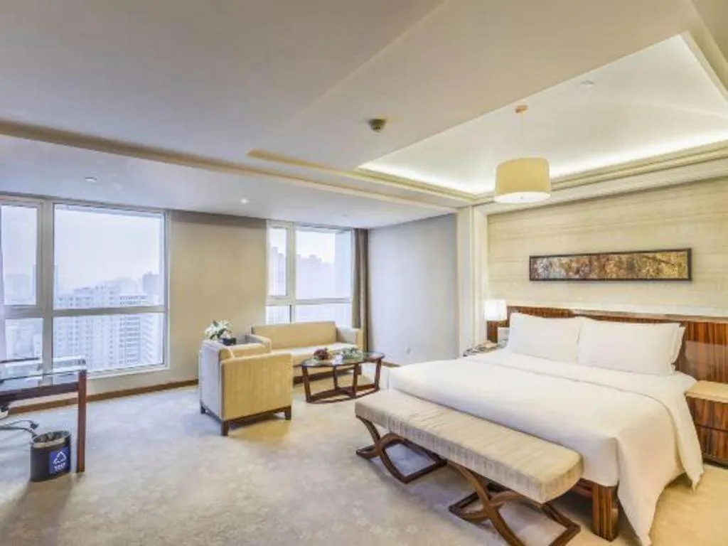 Bed in YUN-RAY Ambassador Hotel